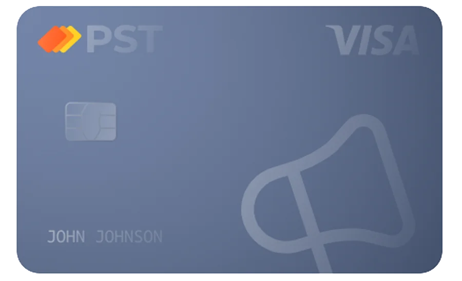بطاقات افتراضية PST لإعلانات الوسائط الرقمية