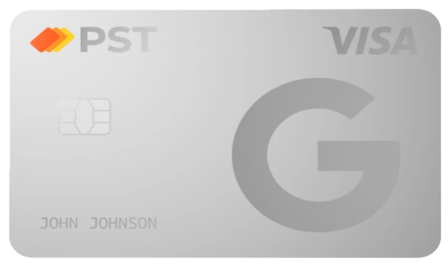 بطاقات افتراضية PST للإعلان والمشتريات الدولية 5 بطاقة PST لإعلانات Google