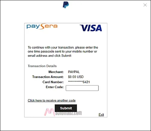 انشاء حساب PayPal في الجزائر مفعل 100% ارسال واستقبال الأموال 10 تفعيل الباي بال اادخال كود تأكيد البطاقة
