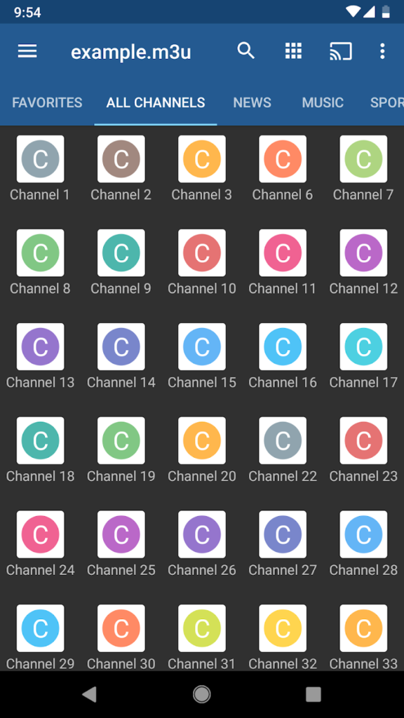 تحميل ملف قنوات m3u لتشغيل باقة IPTV bein sport 2024 3 تطبيق IPTV لتشغيل ملفات m3u على اندرويد