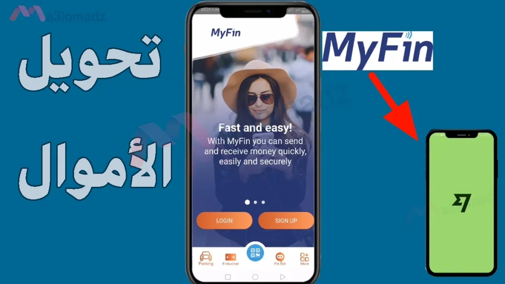 كيفية التحويل من Myfin إلى Wise 1 كيفية التحويل من Myfin إلى Wise