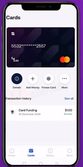 إنشاء حساب بنكي أمريكي مجاني Grey والحصول على بطاقة افتراضية MasterCard 2 طلب بطاقة grey